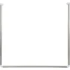 BARRE D ANGLE EN U 80X80X80CM ACIER INOXYDABLE CHROME