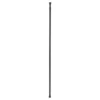 BARRE DE DOUCHE ALUMINIUM 135 A 250CM NOIR MAT