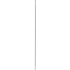 BARRE DE DOUCHE ALUMINIUM 110 200 CM   BLANC