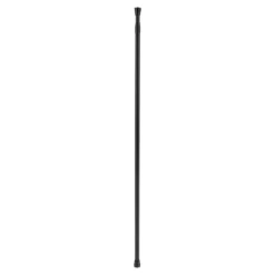 BARRE DE DOUCHE ALUMINIUM 110 A 200CM NOIR MAT