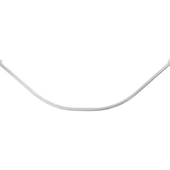 BARRE DE DOUCHE INCURVEE 90X90CM ALUMINIUM CHROME BRILLANT