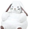 BASILE POUF 45X45CM BLANC