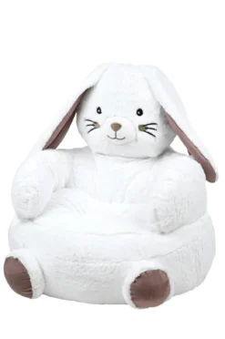 BASILE POUF 45X45CM BLANC