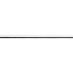 BAS PORTE ALUMINIUM ADHESIF RESSORT BROSSE 1M BLANC
