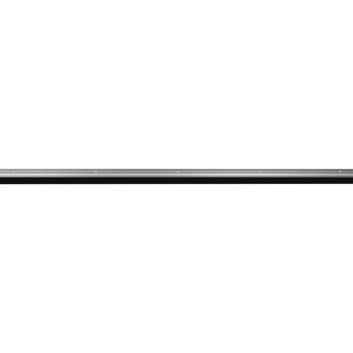 BAS PORTE ALUMINIUM ADHESIF VISSABLE BROSSE 1M ARGENT