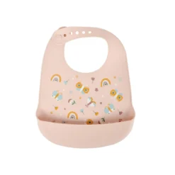 BAVOIR SILICONE RECUPERATEUR FANTASY GARDEN ROSE 30X20.5CM
