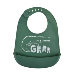BAVOIR SILICONE RECUPERATEUR 30X20.5CM SAVANE VERT FONCE