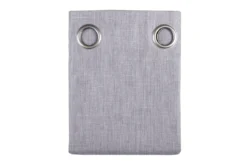 BEA RIDEAU OEILLETS 140X260CM GRIS