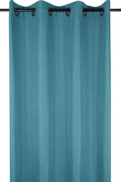 BEA RIDEAU OEILLETS 140X260CM TURQUOISE