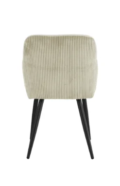 BETTY FAUTEUIL BEIGE BI MATIERE