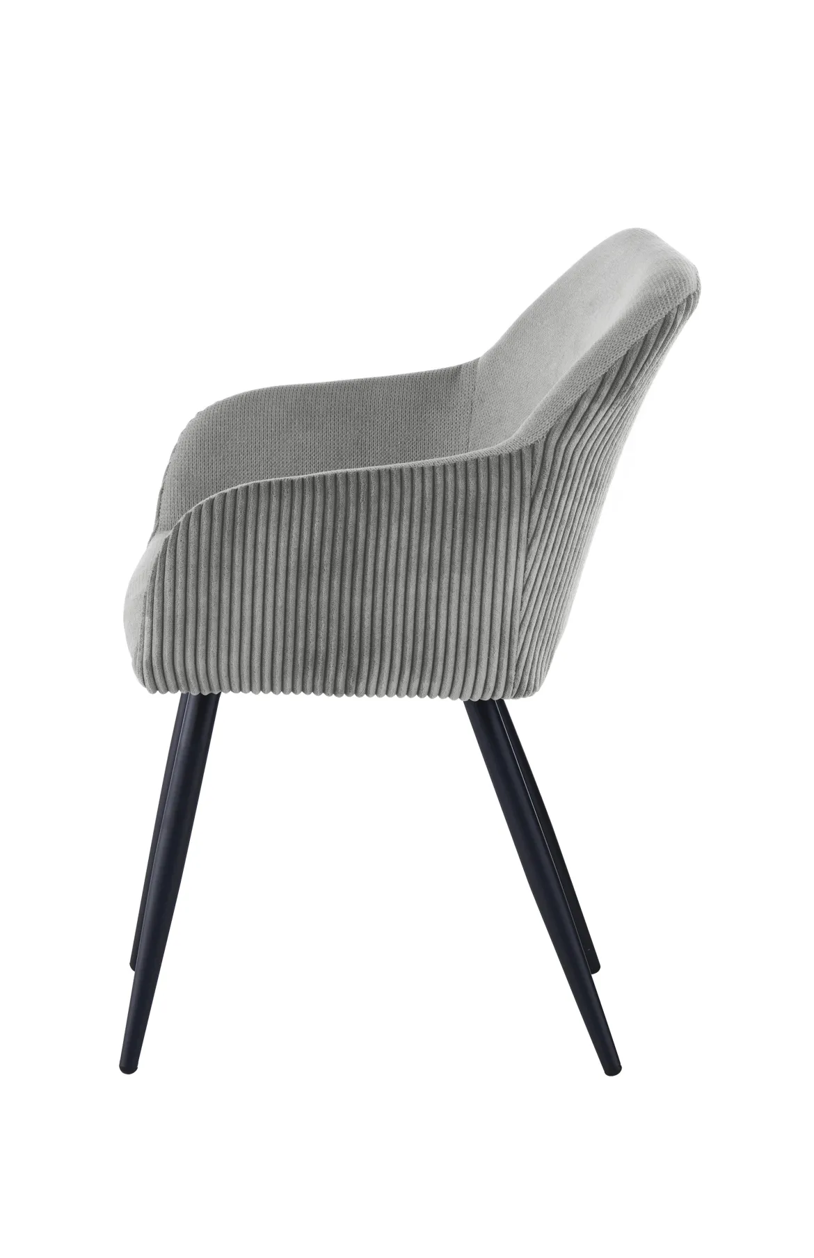 BETTY FAUTEUIL GRIS BI MATIERE