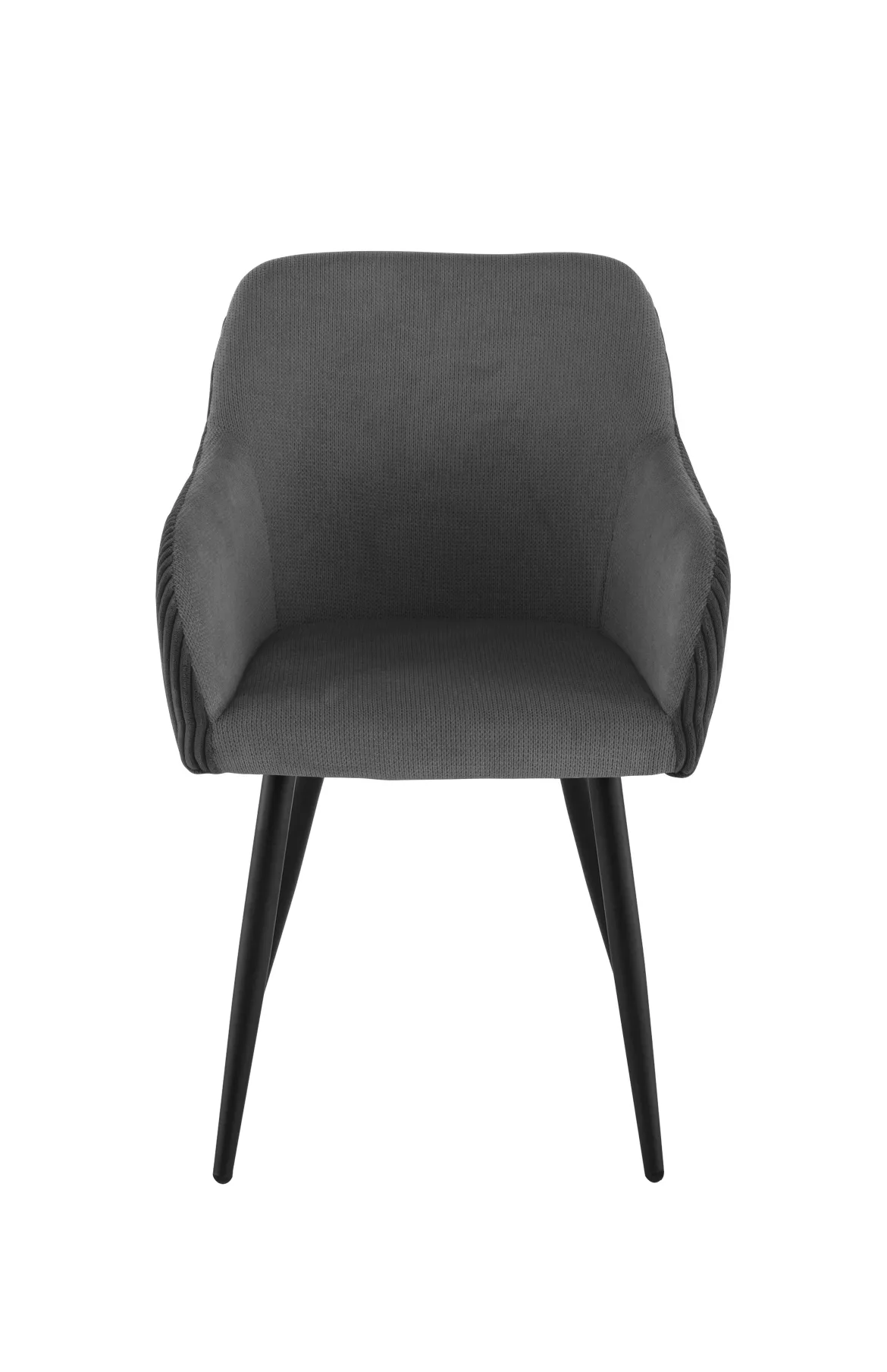 BETTY FAUTEUIL NOIR BI MATIERE