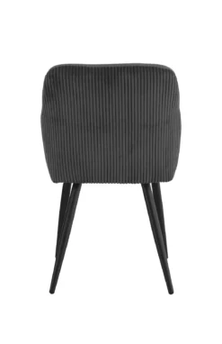 BETTY FAUTEUIL NOIR BI MATIERE