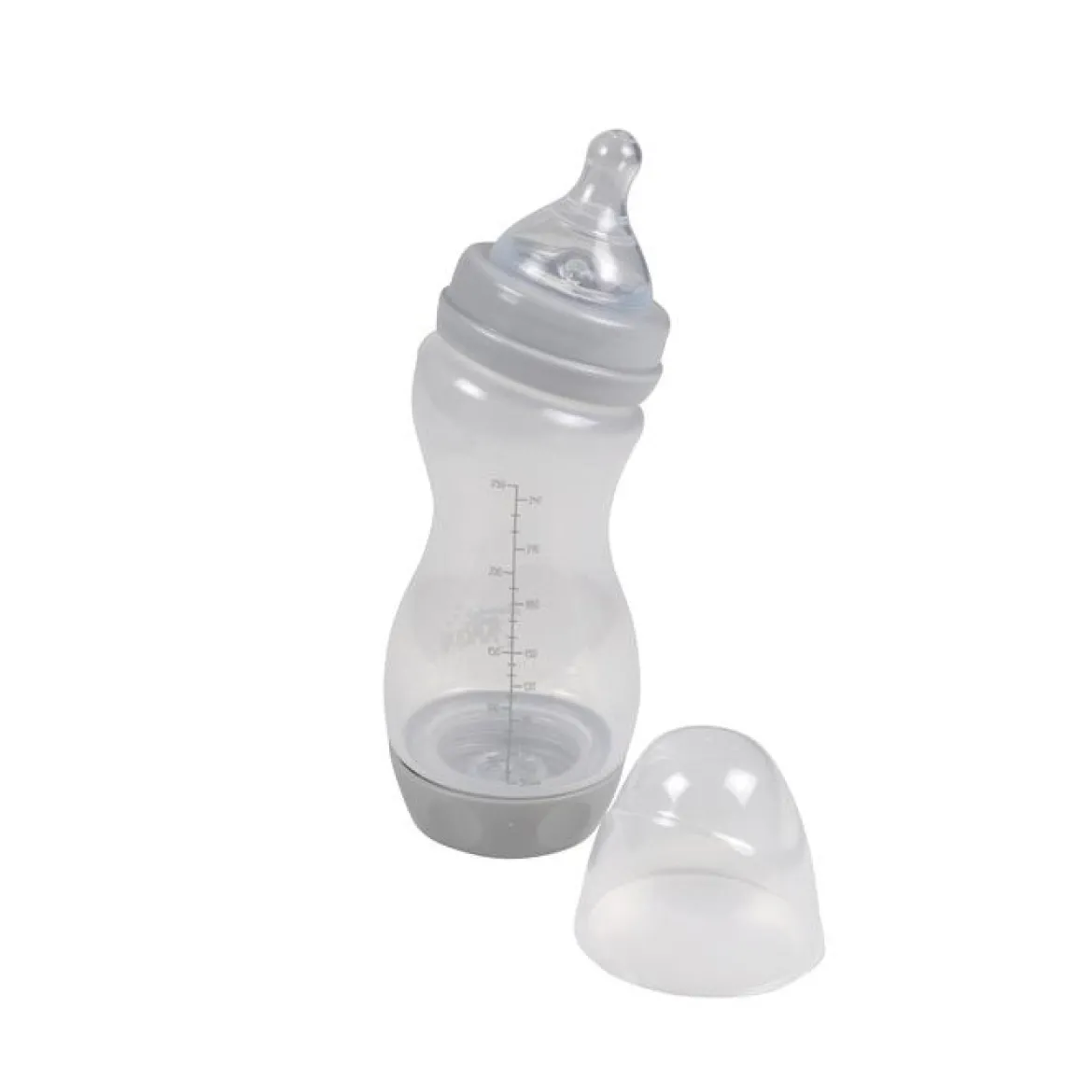 BIBERON ERGONOMIQUE COL LARGE TETINE DEBIT VARIABLE 250ML