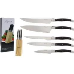 BLOC 5 COUTEAUX DE CUISINE