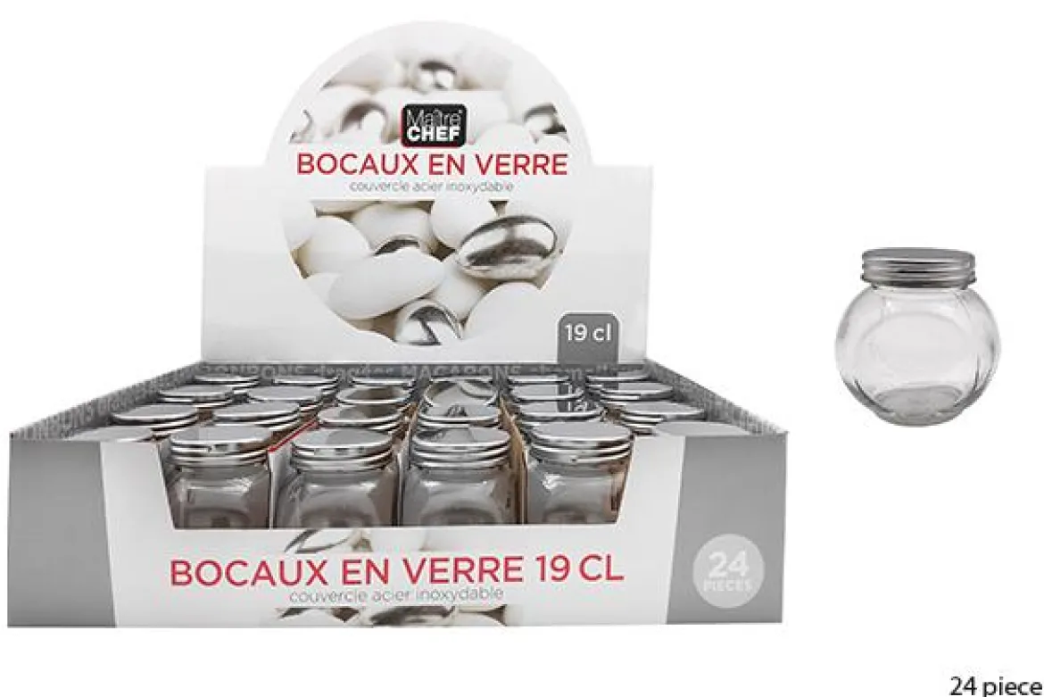BOCAL BONBON COUV INOX 190ML