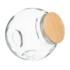 BOCAL BONBON VERRE ET BOIS 1.5L