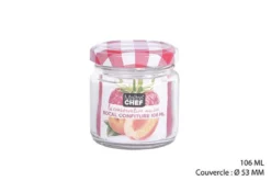 BOCAL CONFITURE EN VERRE 106ML