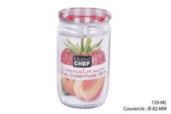 BOCAL CONFITURE 720ML VERRE