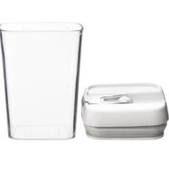 BOCAL HERMETIQUE CARRE 0.8L OSLO