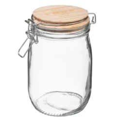 BOCAL VERRE AVEC MOTS 1L