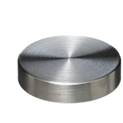 BOCAL VERRE ET INOX OVAL 1L