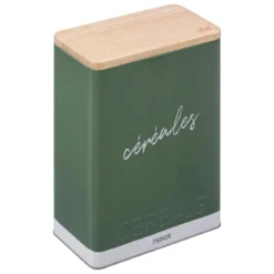BOITE A CEREALES COLOR EDITION VERT