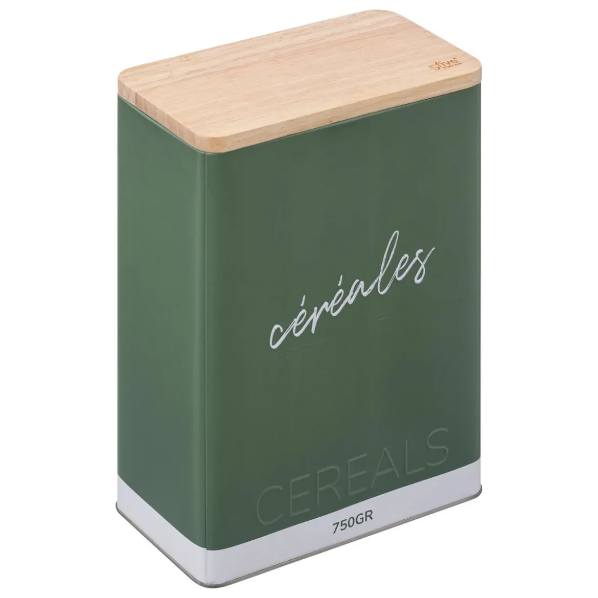 BOITE A CEREALES COLOR EDITION VERT