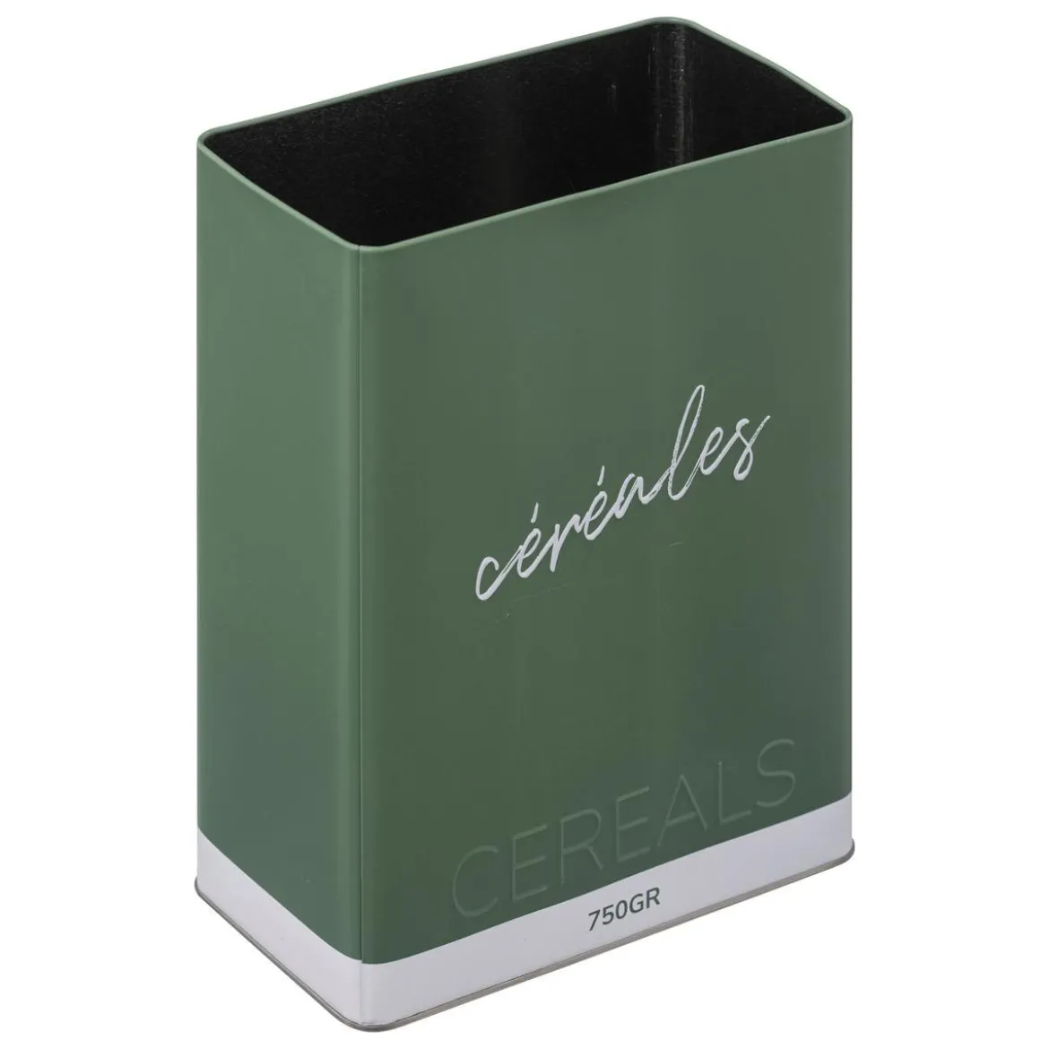 BOITE A CEREALES COLOR EDITION VERT