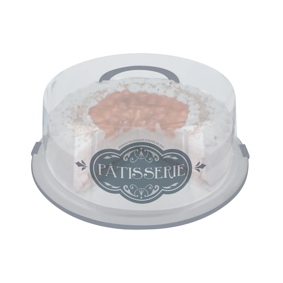 BOITE A GATEAU DE TRANSPORT PLASTIQUE