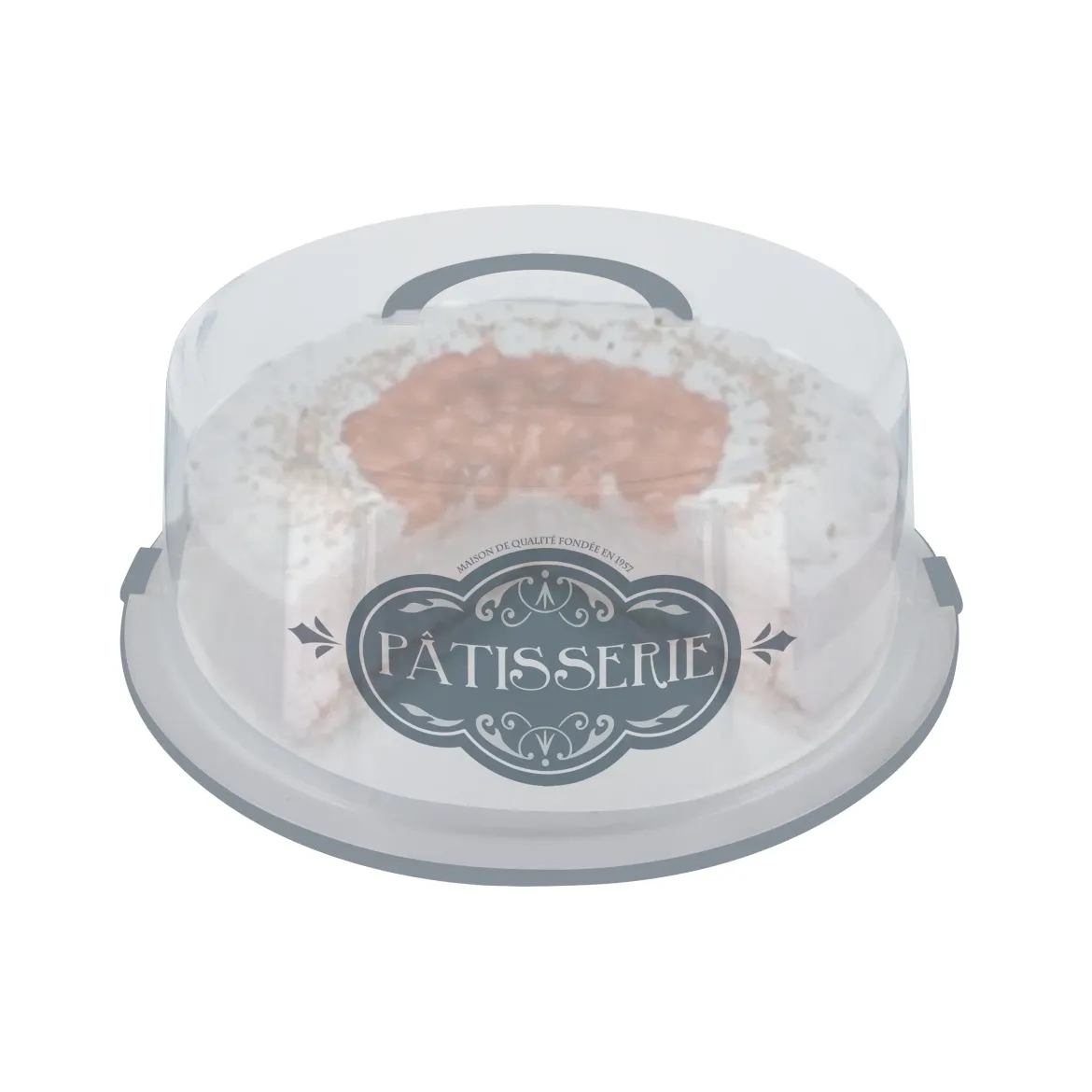 BOITE A GATEAU DE TRANSPORT PLASTIQUE