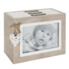 BOITE 3 ALBUMS PHOTOS COEUR RATTAN