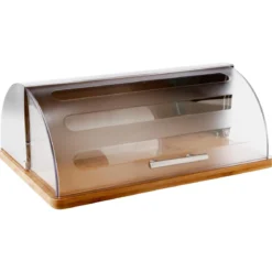 BOITE A PAIN INOX BASE BAMBOU