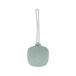 BOITE A SUCETTE SILICONE DINO WORLD CELADON D.6X22CM