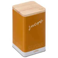 BOITE A SUCRE COLOR EDITION MOUTARDE