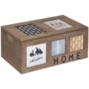 BOITE BOIS HOME MULTICOLORE D.28X18X12.5CM