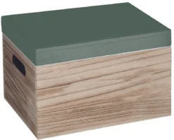 BOITE BOIS TAILLE L 25X20X16CM