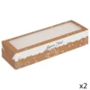 BOITE BUCHE NOEL X2 PIECES