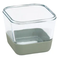 BOITE CARREE VERRE 0.5L SILIGLASS