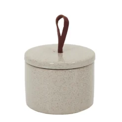 BOITE CERAMIQUE STYLE VINTAGE D.10X7CM