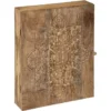 BOITE CLE BOIS FOLK 30X38CM