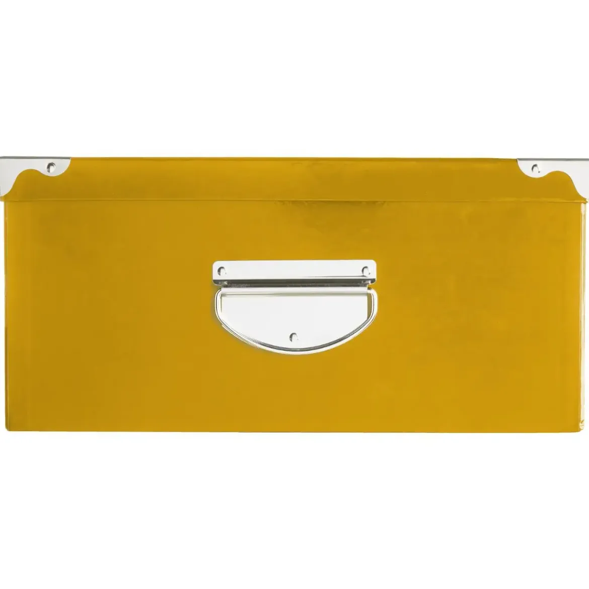 BOITE COINS METAL UNI JAUNE D.40X26.5X13.8CM