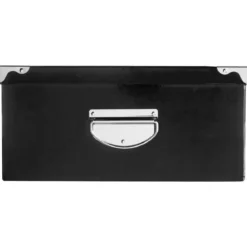 BOITE COINS METAL UNI NOIR D.44X31X15CM