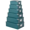 BOITE COINS METAL UNI PETROLE D.44X31X15CM