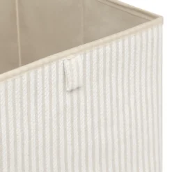 BOITE DE RANGEMENT 31X31CM BEIGE COTTY