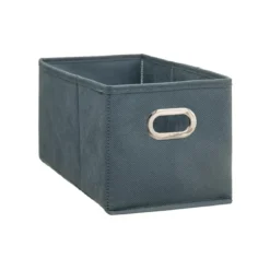 BOITE DE RANGEMENT 15X31CM BLEU ORAGE