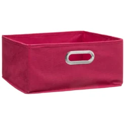 BOITE DE RANGEMENT 31X15CM FRAMBOISE
