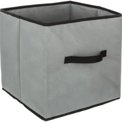 BOITE DE RANGEMENT 31X31CM GRIS