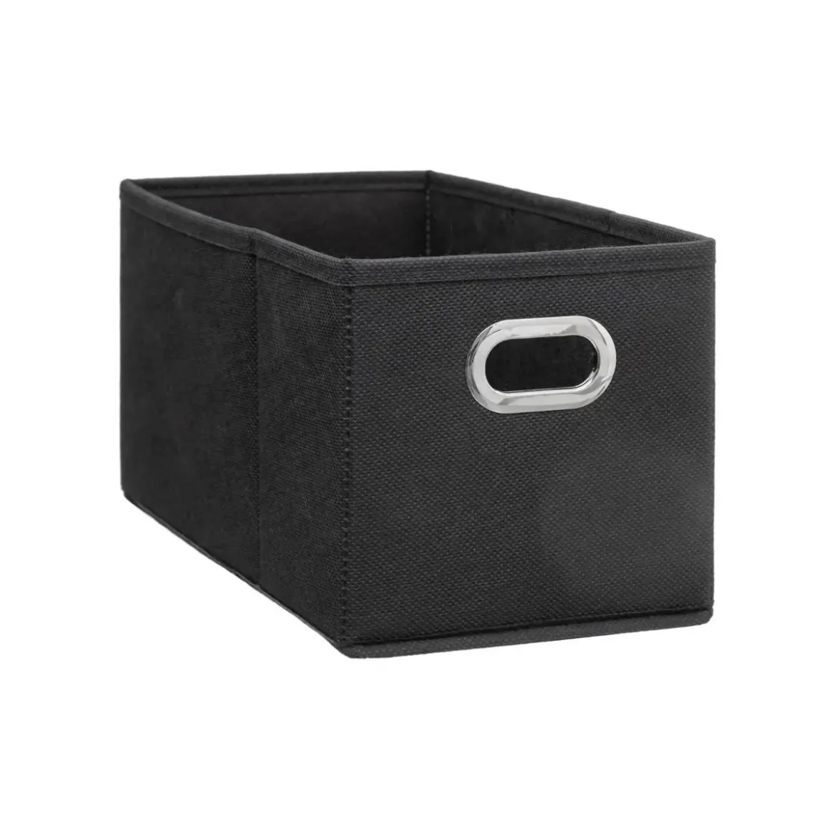 BOITE DE RANGEMENT 15X31CM GRIS ANTHRACITE
