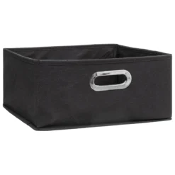 BOITE DE RANGEMENT 31X15CM GRIS ANTHRACITE